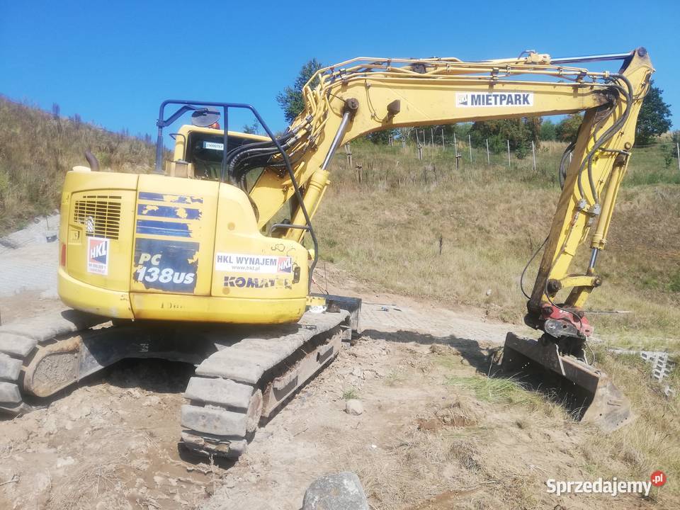 Koparka Komatsu PC 138 US 10 Starogard Gdański