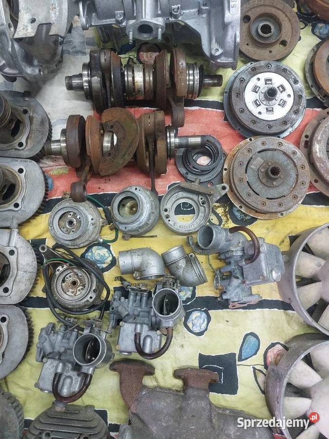 Trabant cylinder głowica kartery wał gaźnik Kostrzyn nad Odrą