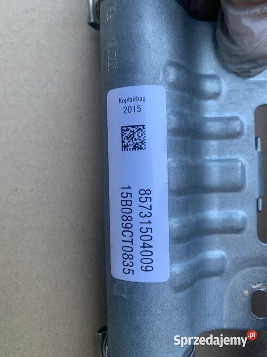 Kurtyna powietrzna prawa 85731504009 mini cooper Wyposażenie wnętrza Motoryzacja Szczecin