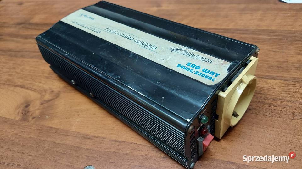 Przetwornica 24V 230V 500W1000W do TIRa Augustów