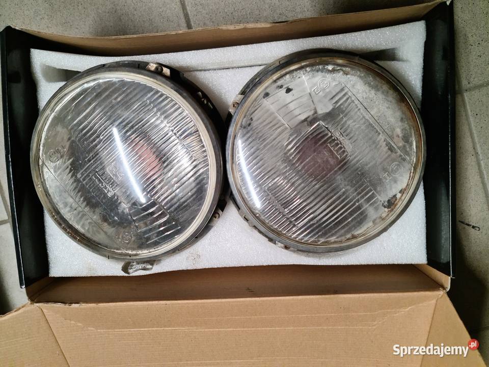 Range Rover Classic lampy przednie L i P okrągłe Puszczykowo