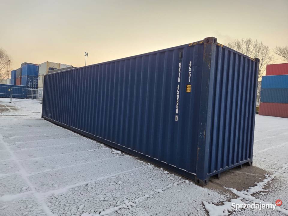 Kontener morski 40 HC 12 metrowy stan Pewny Kielce