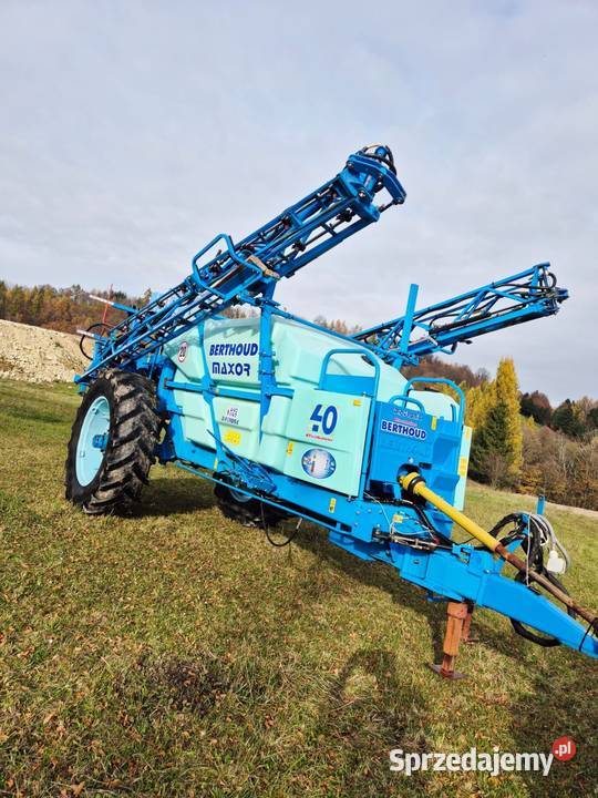 Opryskiwacz Berthoud Maxor 400l 21m 7sekcji full Maków