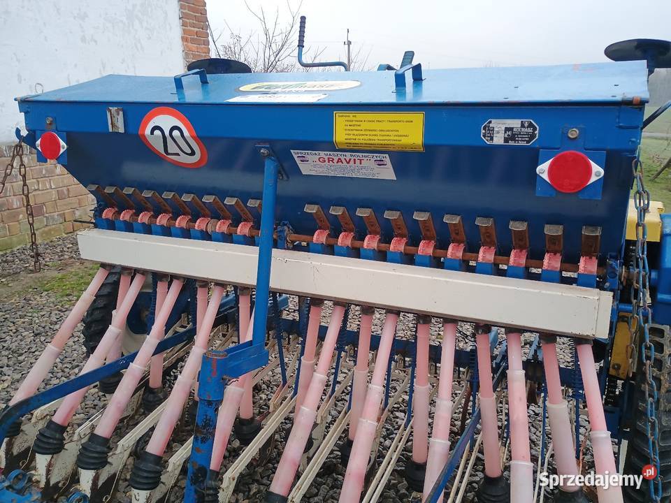 Siewnik zbożowy Rolmasz Poznaniak 6 Kutnowiak SO Izbica