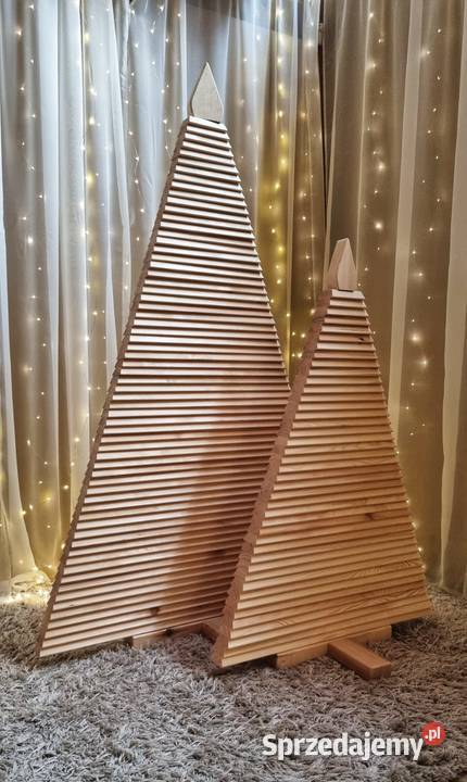 Drewniana choinka 160 ekologiczne drzewko Kalety