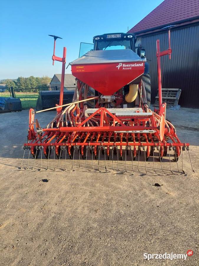 Agregat uprawowo siewny kverneland accord 3m Kąpiele Wielkie