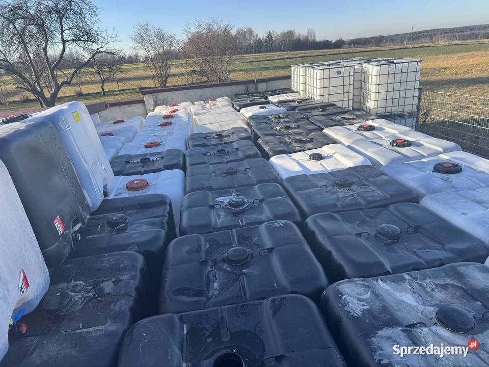 Zbiorniki 1000l wkłady Ibc Mauzery śląskie