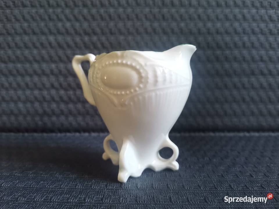 Stary unikatowy przedwojenny mlecznik porcelana Katowice