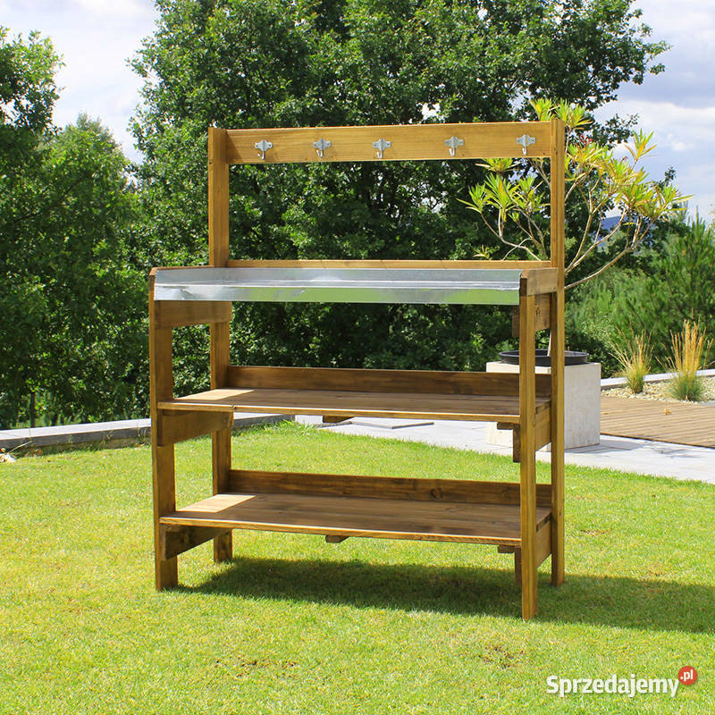 Wielofunkcyjny stolik ogrodowy Trzemeśnia