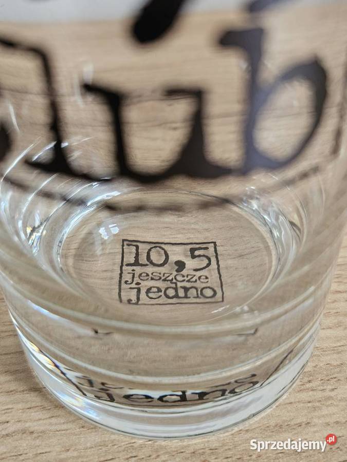 szklanka pokal kufel piwo 105 Club pojemność 300 Szklanki i kufle Krosno sprzedam