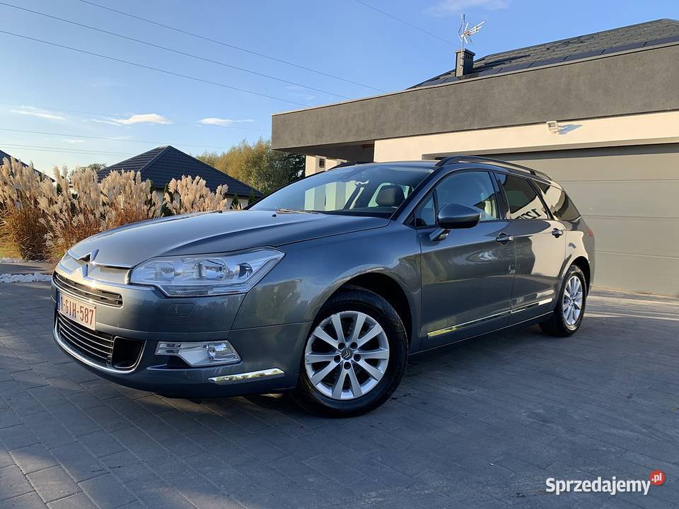 2010 Citroen C5 16 hdi serwis opłatach Płock sprzedam