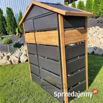 Wiata śmietnikowa dwuspad 15x05m Schowek Morąg sprzedam
