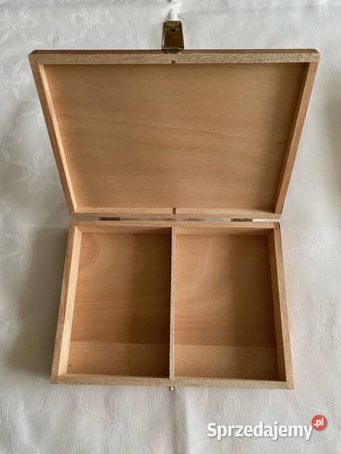 Szkatułki drewniane 3 sztuki Kraków