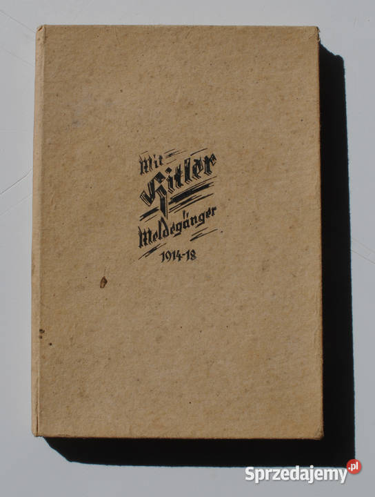 Mit Hitler Meldegnger 191418 Gdynia