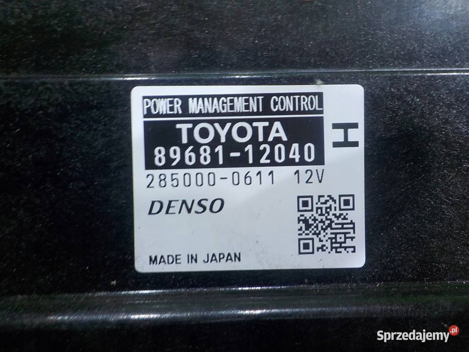 TOYOTA AURIS I LIFT 18 VVTI 11r HB 5D modul osobowe