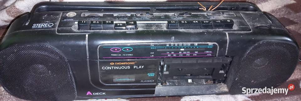 Radiomagnetofon Thompsonic sprzedam