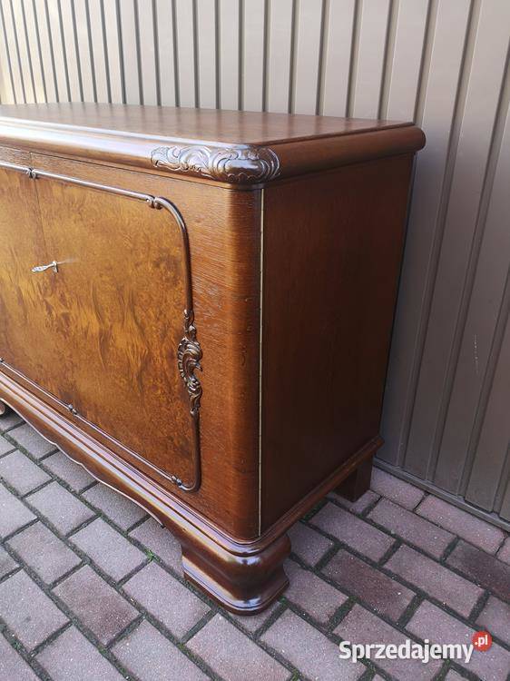 Komoda Pomocnik ARTDECO OrzechDąb Zjawiskowa Meble Antyki, Sztuka, Kolekcje Swarzędz