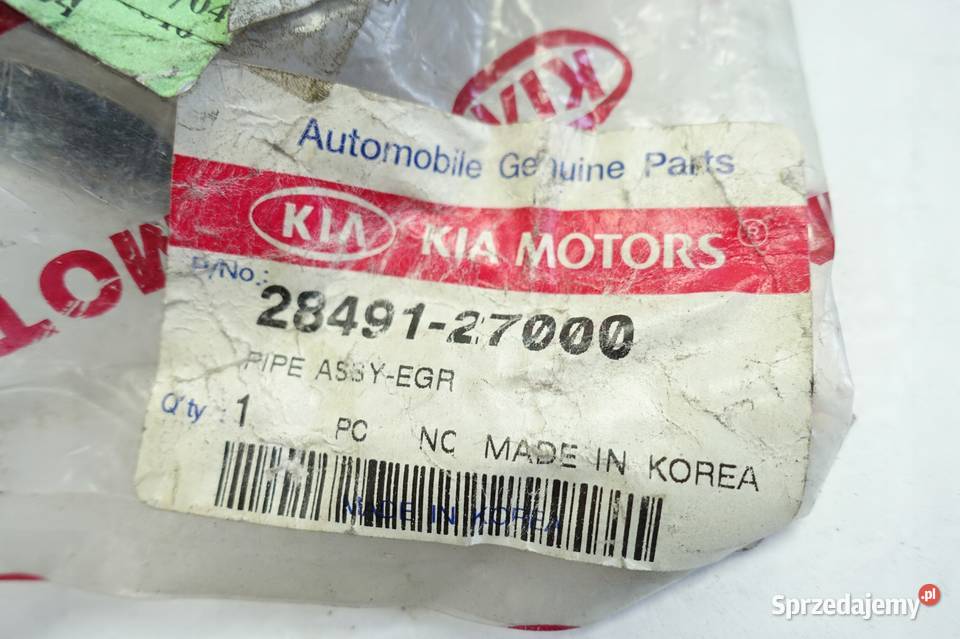 Hyundai Kia 20 CRDI RURKA EGR spalin RURA nowa
