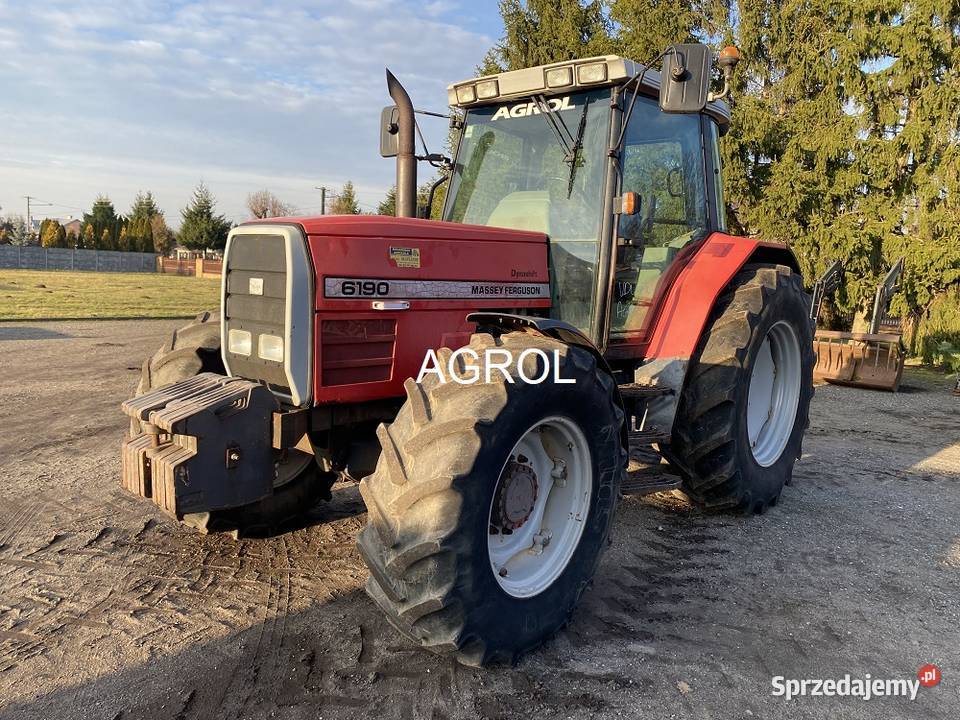 Massey Ferguson 6190 Dynashift 1997r Biała