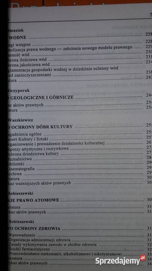 Prawo administracyjne antykwaryczne książki Warszawa sprzedam
