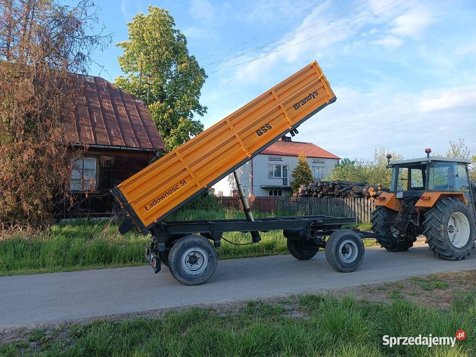 Przyczepa wywrotka 3stronna Brandys BSS 5 tonowa Żelechów