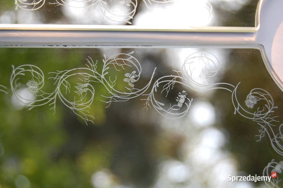 IKEA Sandefjord świecznik z lustrem na ścianę