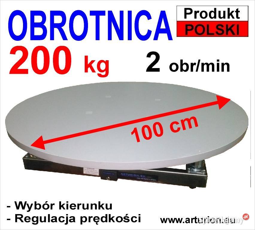 Podest ObrotowyEkspozytor Napęd Reklam Obrotnica Warszawa