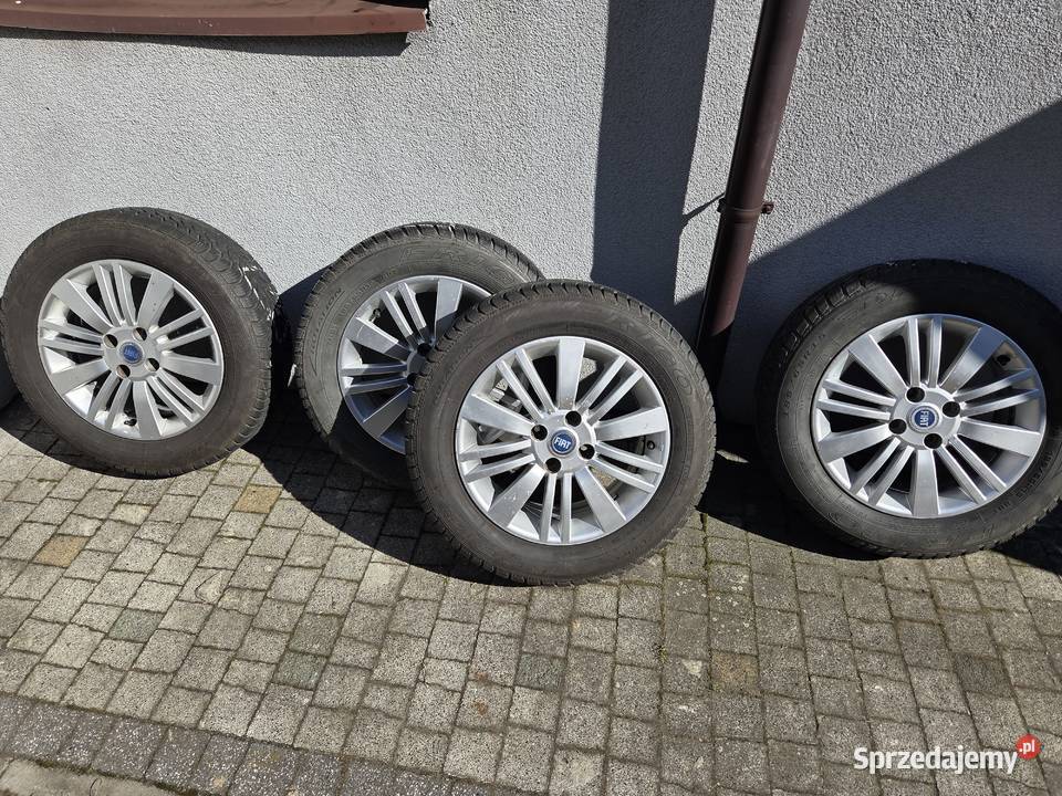 Alufelgi 15 z oponami 4x100 6J ET 43 np Fiat Olkusz