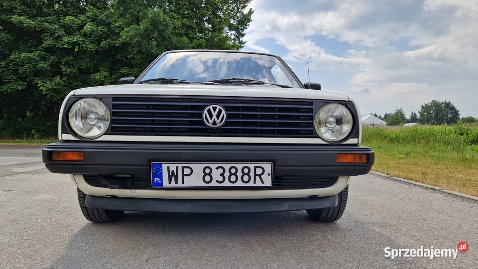 Volkswagen Golf II 16 78 przebiegu mazowieckie Płock