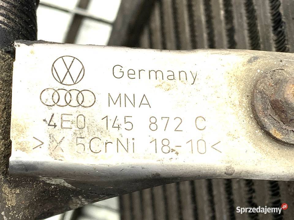 INTERCOOLER PRAWY AUDI A8 D3 4E0145872C 40 275