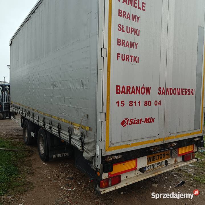 Wielton gniotpol tandem 77 i 88 i 9 Mb towarowe Baranów Sandomierski