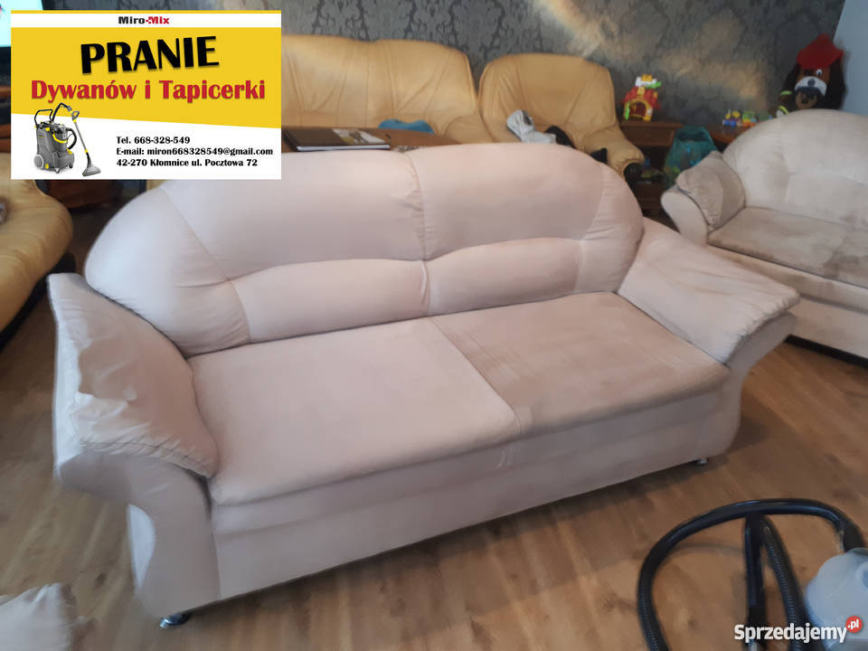 Pranie Dywanów i Tapicerki Meblowej Samochodowej Sprzątanie Kłomnice
