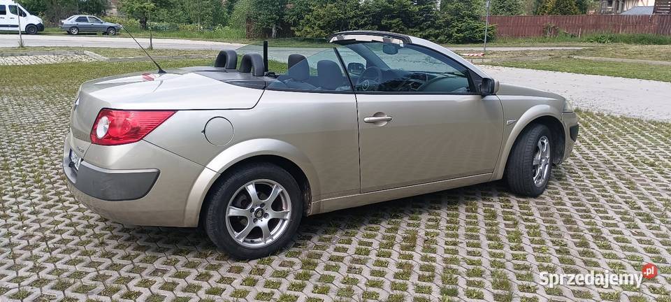Renault Megane Cabrio 16 16V 115 sprawny dach i poduszka powietrzna Pieszyce sprzedam