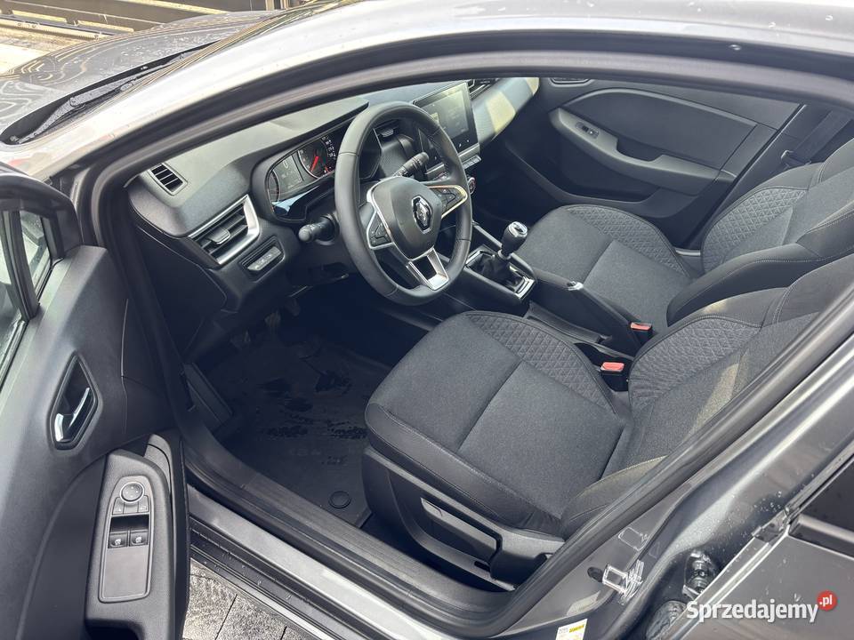 Renault Clio V 10 TCE 2022 Salon Polska welurowa tapicerka Legnica