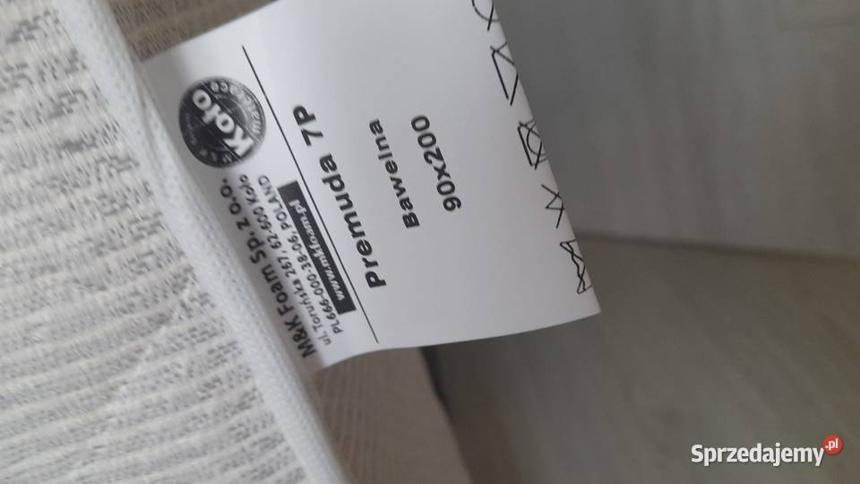 Łóżko sosnowe dziecka 90x200 Kutno