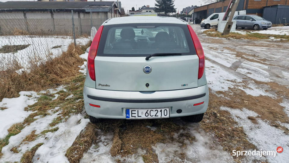 Fiat Punto 12 LPG GAZ do 2030 Funkcja City Punto Pabianice sprzedam