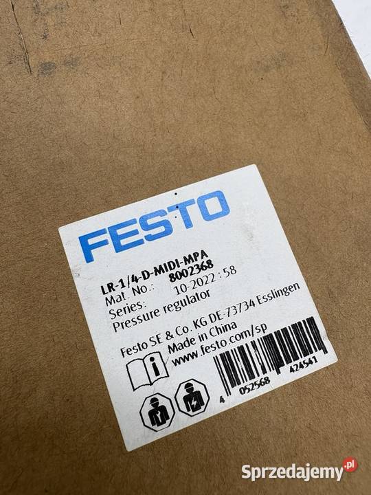 Festo 8002368 LR14DMIDIMPA Zawor redukcyjny Warszawa sprzedam