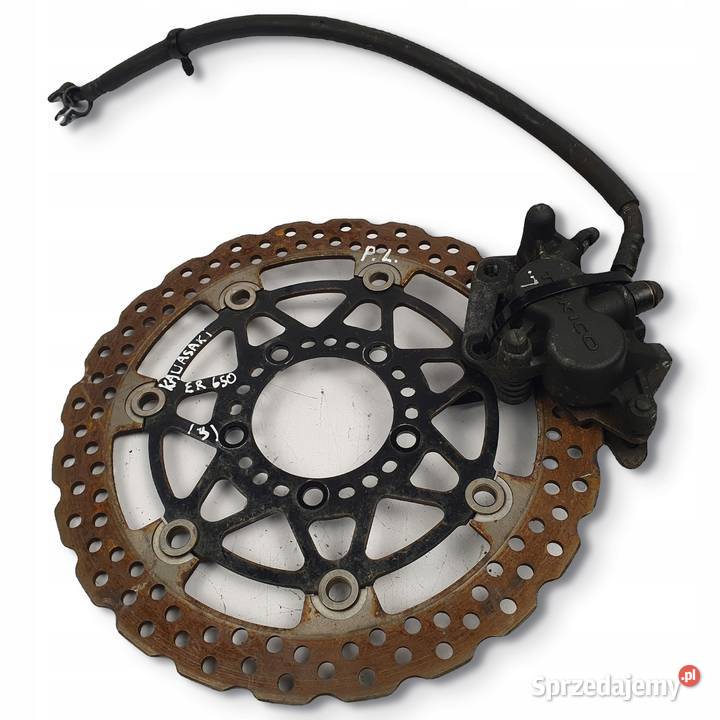 LEWA TARCZA HAMULCOWA ZACISK PRZÓD kawasaki ER6 lubelskie Chełm