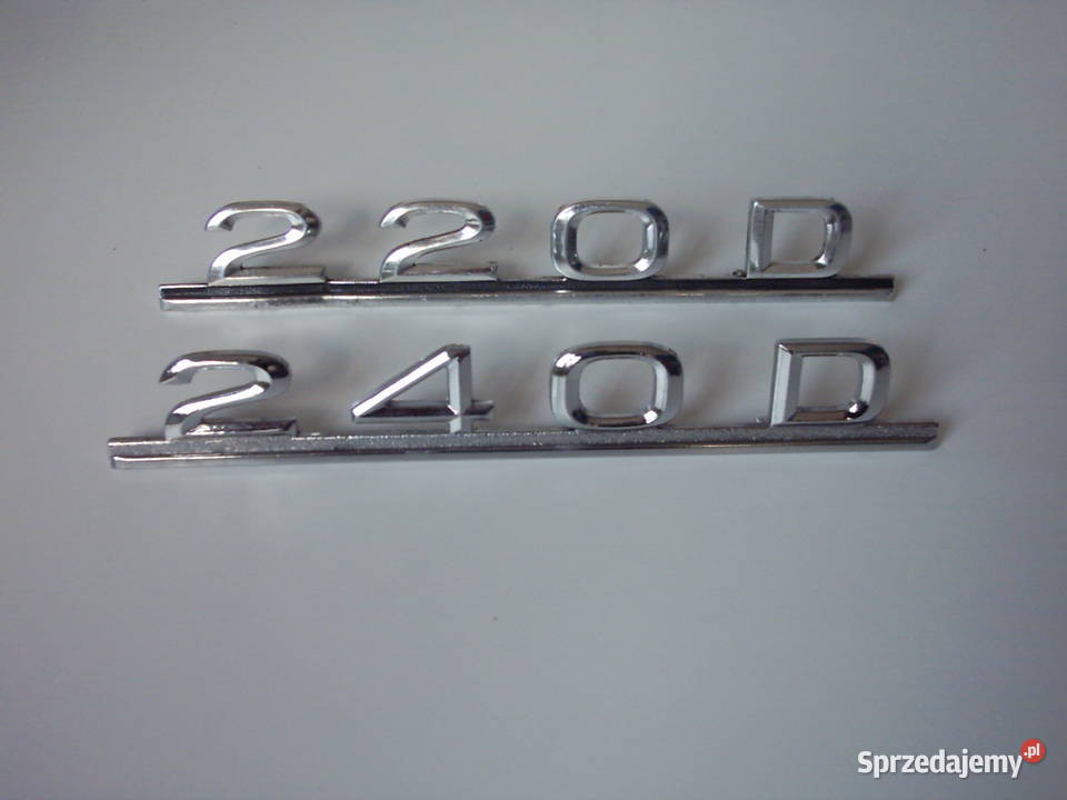 MercedesBenz 220D240D W 115W 123 znaczek na