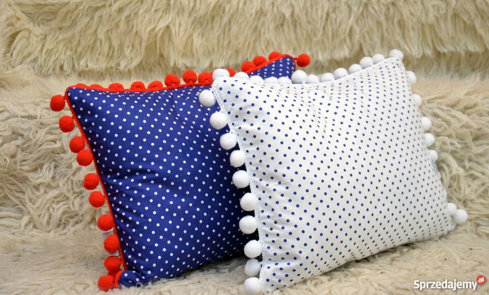 Poduszka 30x40 z łuską gryki orkiszudwie wielokolorowy Kliny