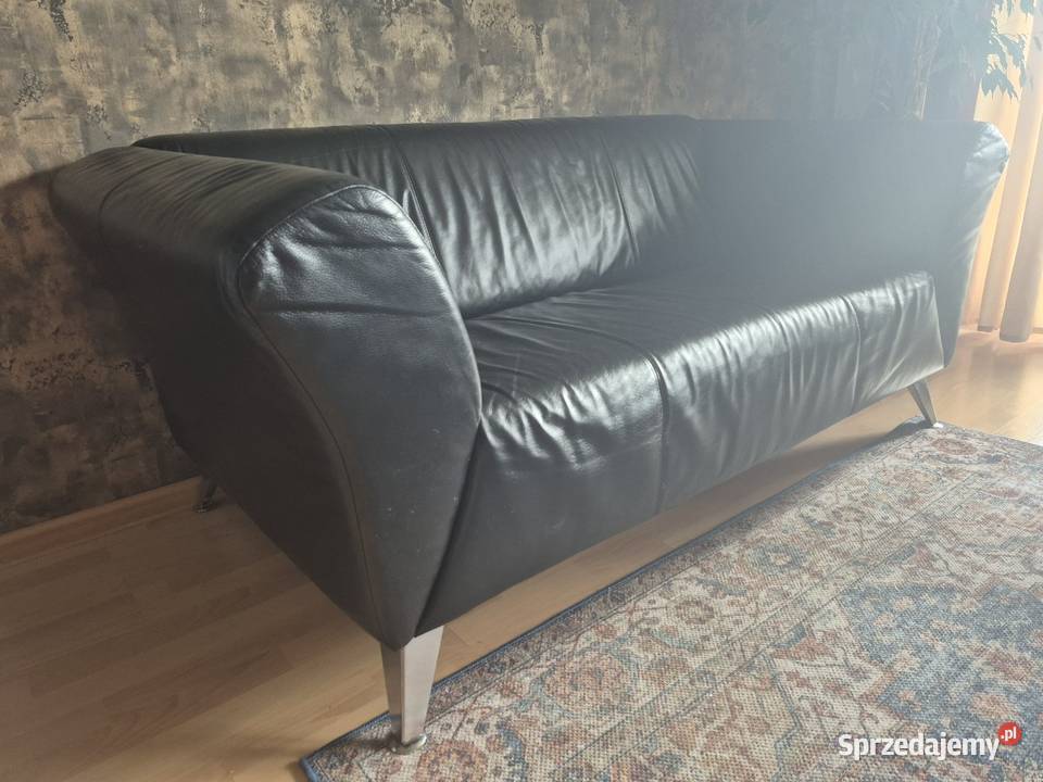 Kanapy Sofa Skóra Naturalna 2 SZTUKI możliwość Konarzyny