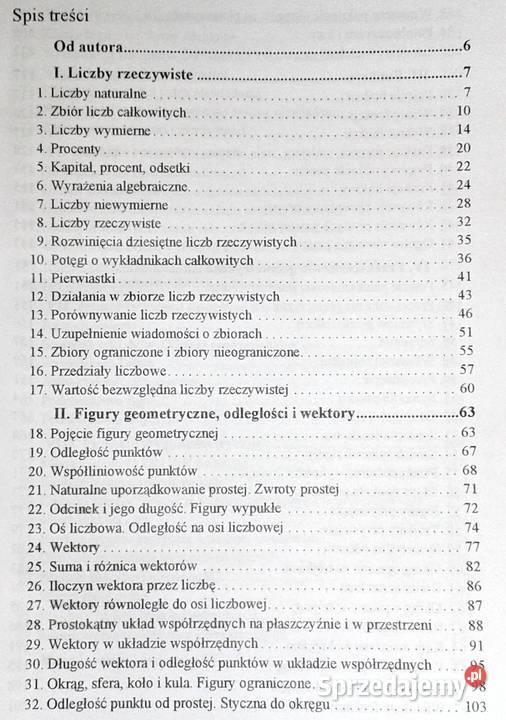 Matematyka 1 Stanisław Zieleń Chełm