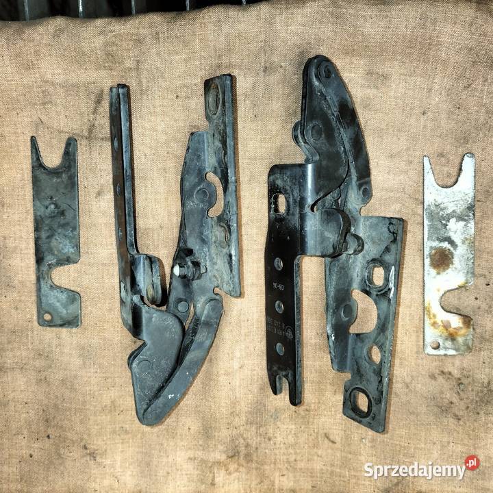 Komplet zawiasów maski przedniej BMW E65 E66 osobowe Poręba