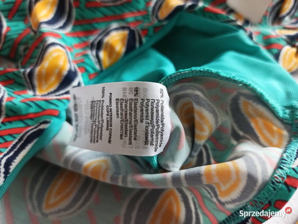Kostium Kąpielowy jednoczęściowy czerwony Warszawa
