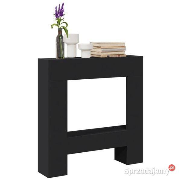 vidaXL Obudowa kominka czarna 81x18x82 SKU854599 Warszawa