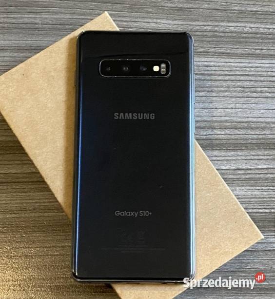 Samsung Galaxy S10 PLUS 128 GB czarny BEZ BLOKAD Ustka sprzedam
