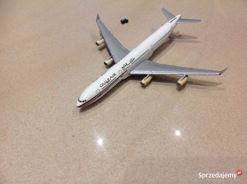 Herpa Model Samolotu GULFAIR metalowy Nowa Sól