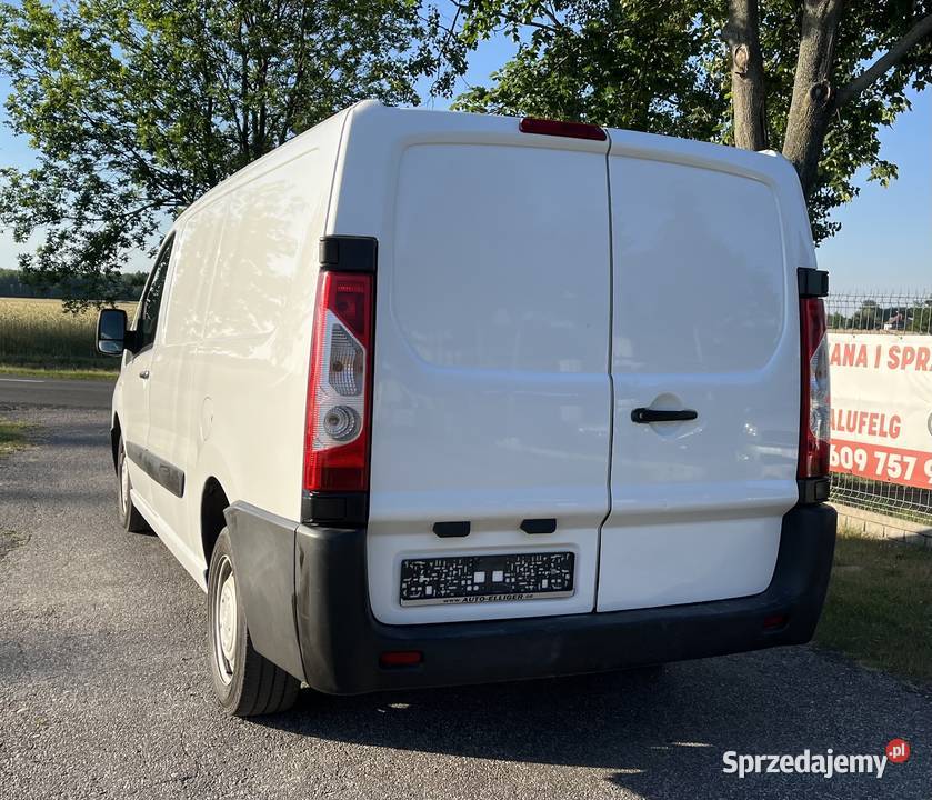 Citroen Jumpy Long 20 HDI 2015r Klima Rok produkcji 2015 Poddębice