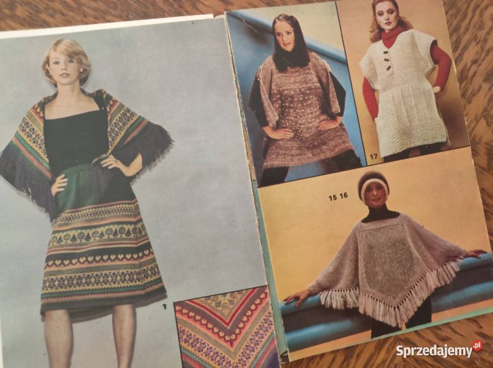 rl vintage retro Dzianina wszystkich Wanda Kielce
