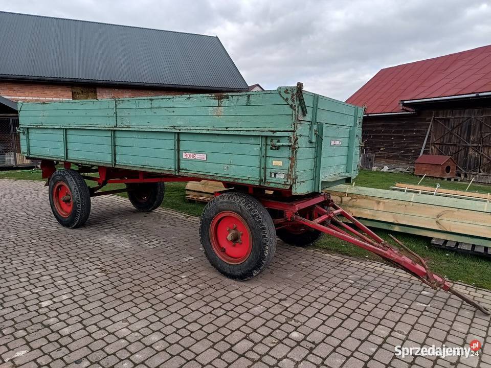 Rohr Krone 7 ton sztywna nieuszkodzony Biłgoraj